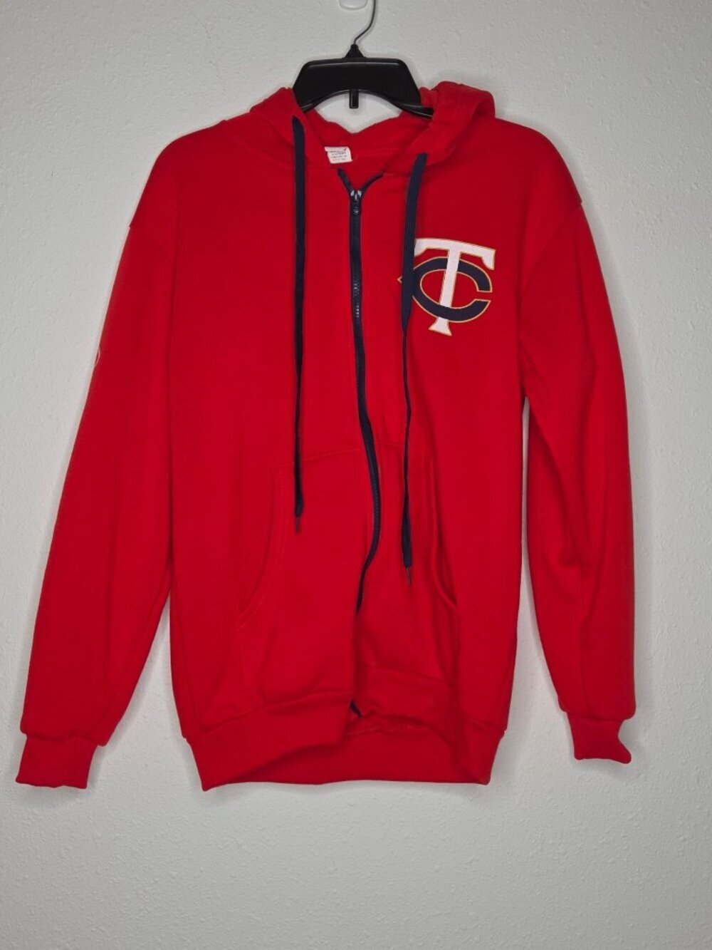 Minnesota Twins Target Field SGA Full-Zip Hoodie Red Ford Promotional Sweatshirt